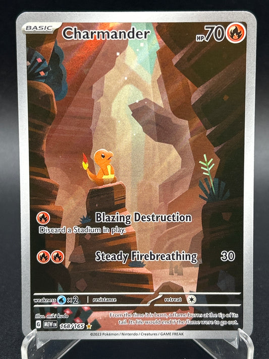 Pokémon TCG: 2023 Charmander 168/165 SV: Scarlet & Violet 151