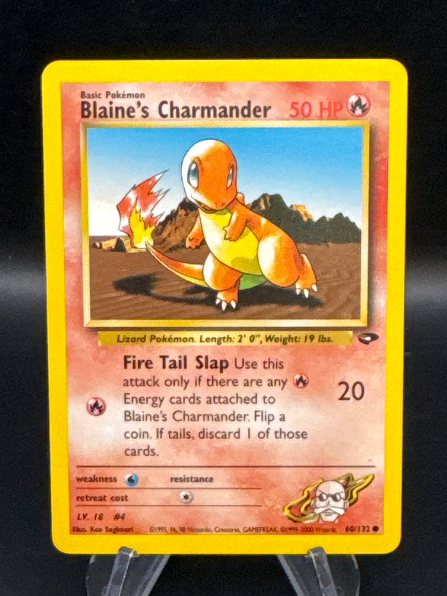 Pokémon TCG: 2000 Blaine's Charmander 60/132 - Gym Challenge