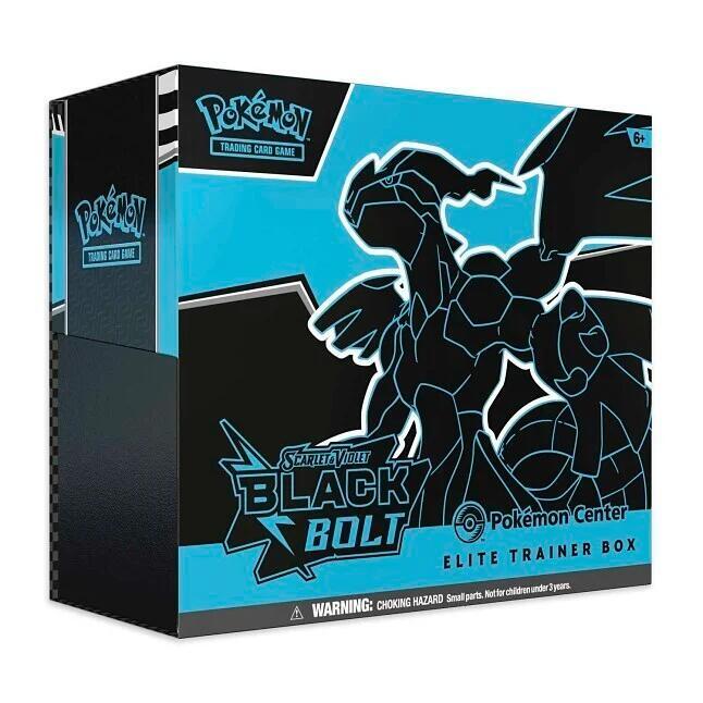 Pokémon TCG: Scarlet & Violet - Black Bolt - Pokémon Center Exclusive Elite Trainer Box