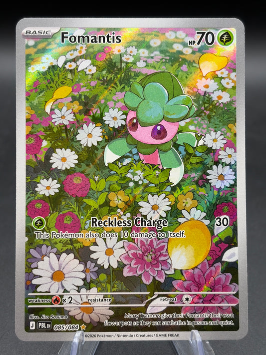 Pokémon TCG: 2026 Fomantis - 085/084 - ME05: Pitch Black