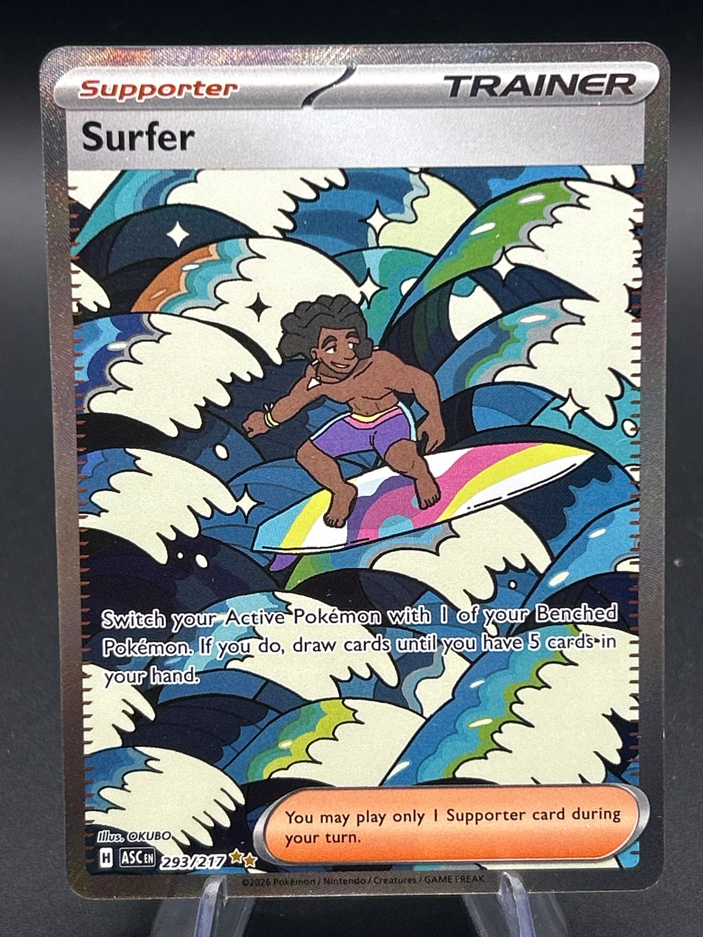 Pokémon TCG: 2026 Surfer - 293/217 - ME: Ascended Heroes