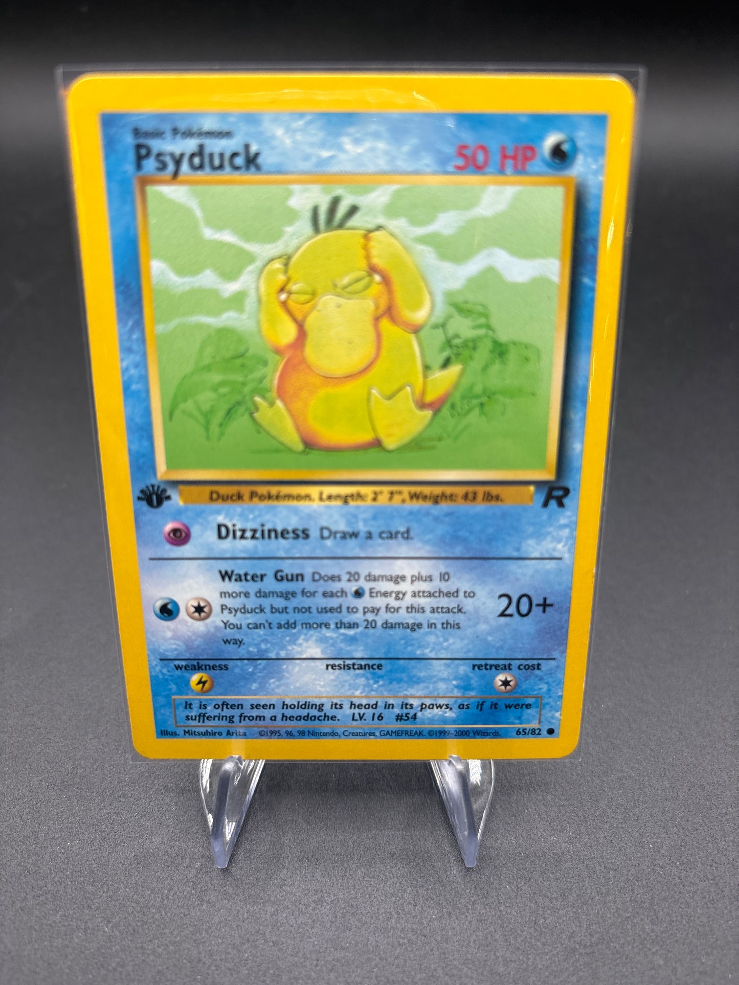 Psyduck 65/82 Team Rocket 1st Edition (MP)