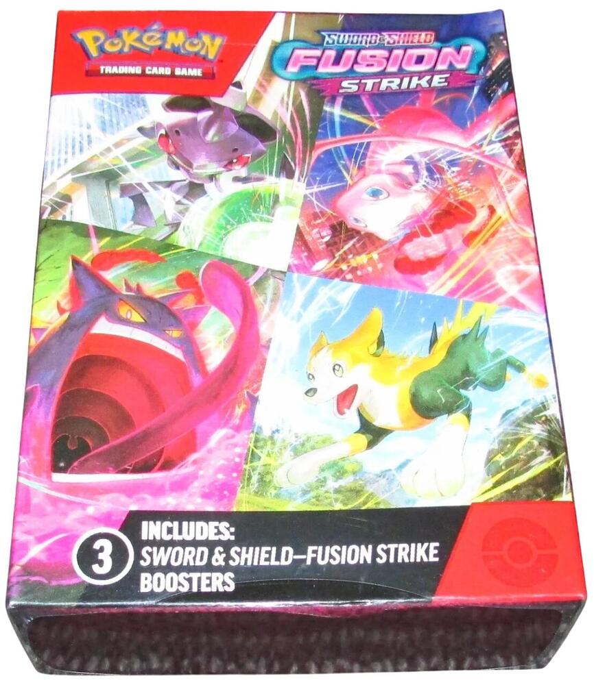 Pokémon TCG: Sword & Shield - Fusion Strike - 3 Pack Hanger Box