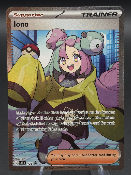 Pokémon TCG: 2024 Iono - #124 - SV: Scarlet & Violet Promos