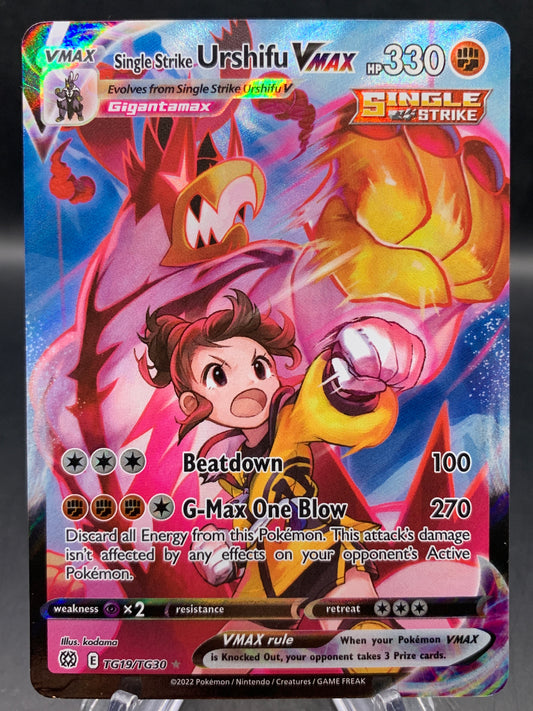 Pokémon TCG: 2022 Single Strike Urshifu VMAX - TG19/TG30 - SWSH: Brilliant Stars