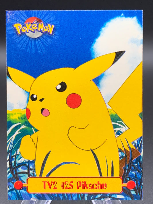 Pokémon TCG : 1999 Pikachu - #25 - TV2 Topps TV Series