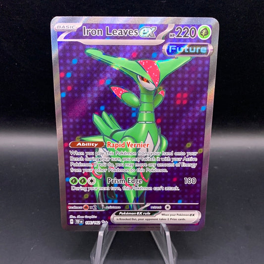 Pokémon TCG: 2024 Iron Leaves ex 186/162 SV: Temporal Forces