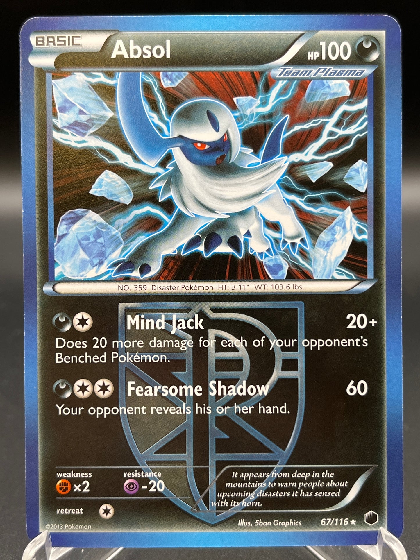 Pokémon TCG: 2013 Absol 67/116 - Deck Exclusives (Moltres Legendary Battle Deck)