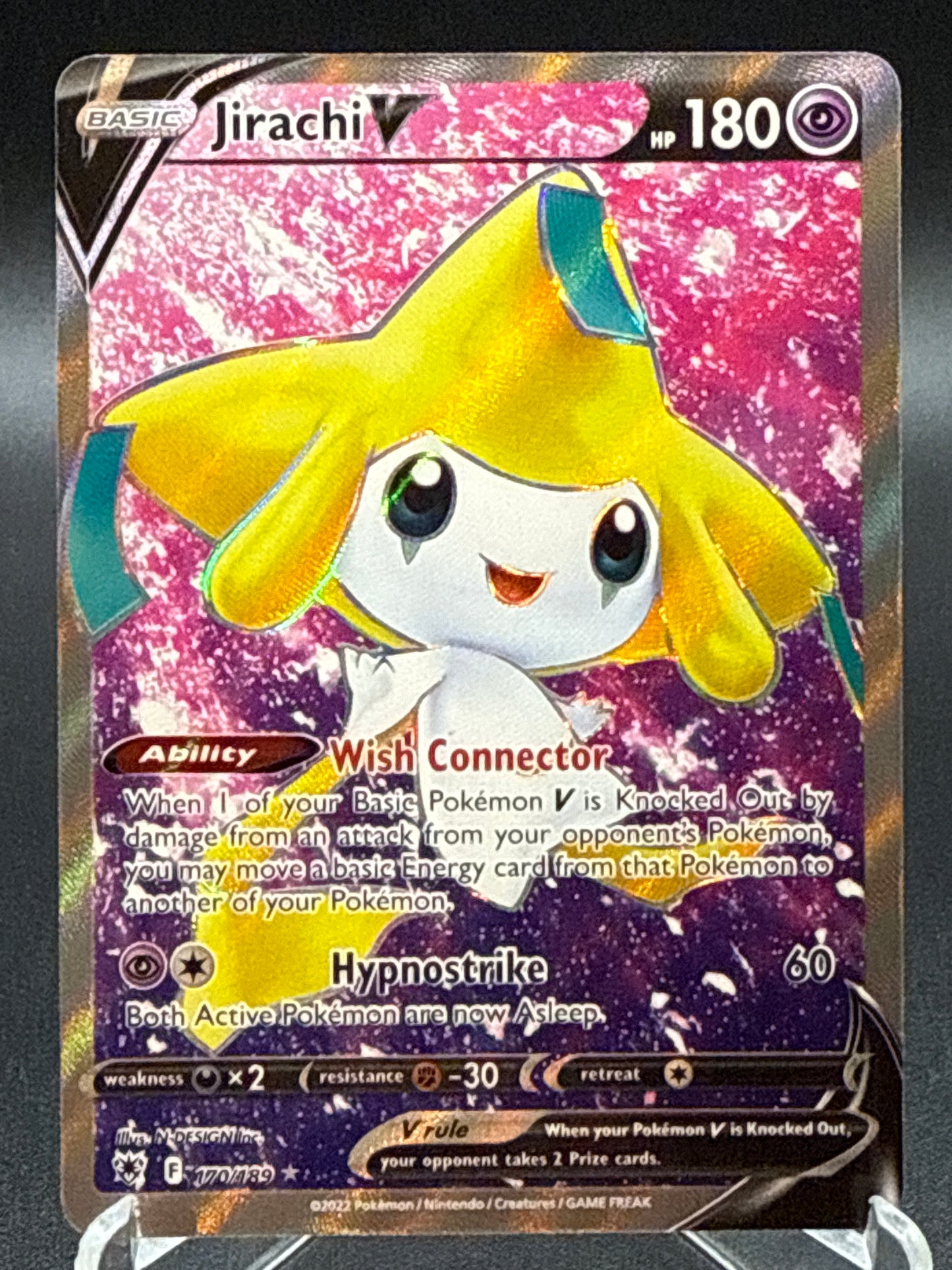 Pokémon TCG: 2022 Jirachi V - 170/189 - Astral Radiance
