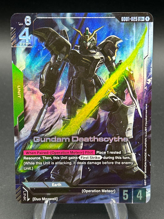 Gundam TCG: Gundam Deathscythe - GD01-023 - LR+ - Newtype Rising (GD01)