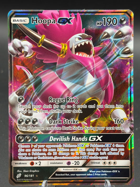 Pokémon TCG: 2019 Hoopa GX - 96/181 - SM: Team Up