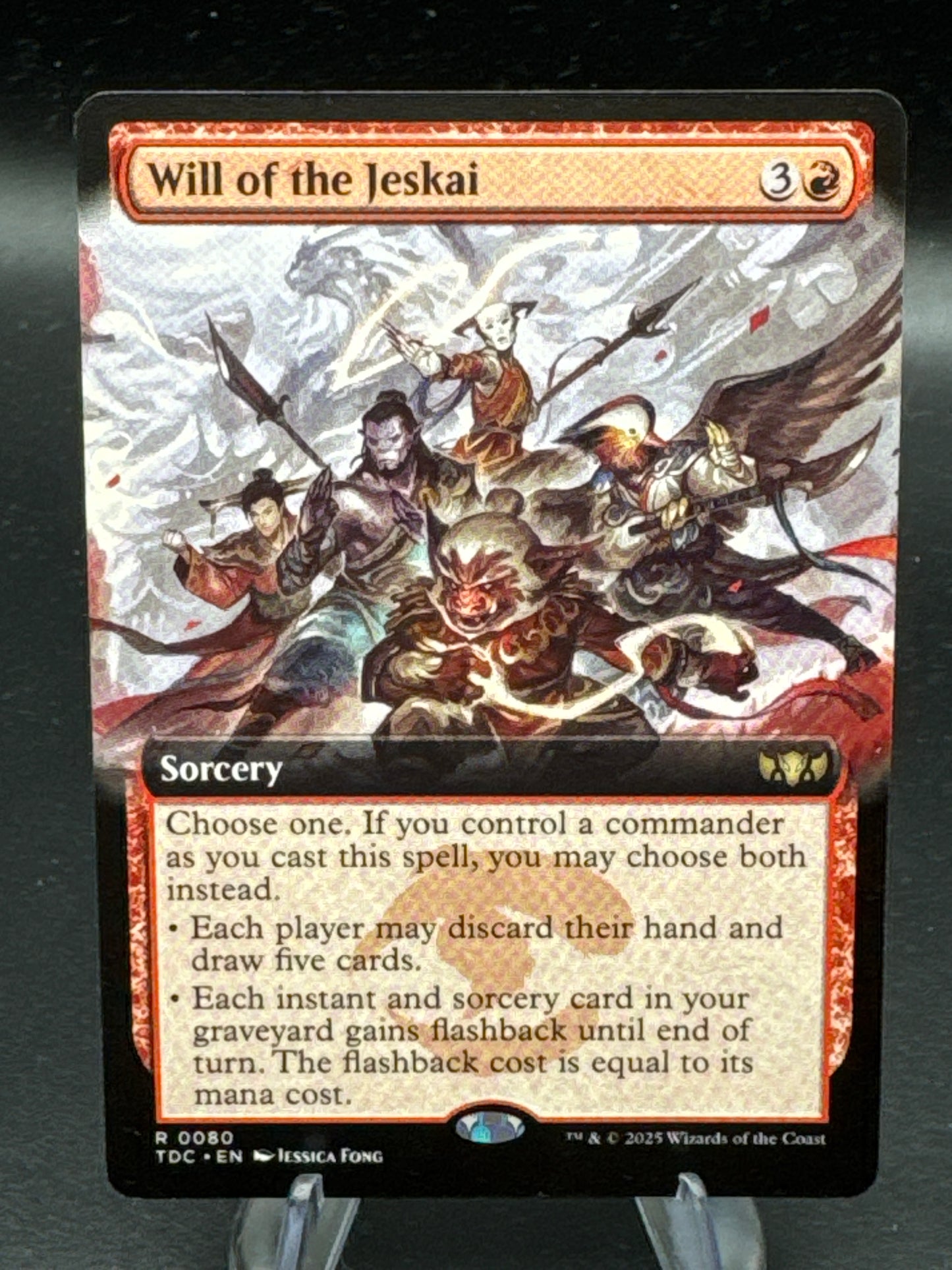MTG TCG: Will of the Jeskai - R 0080 - Commander: Tarkir: Dragonstorm
