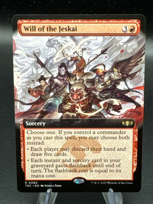 MTG TCG: Will of the Jeskai - R 0080 - Commander: Tarkir: Dragonstorm