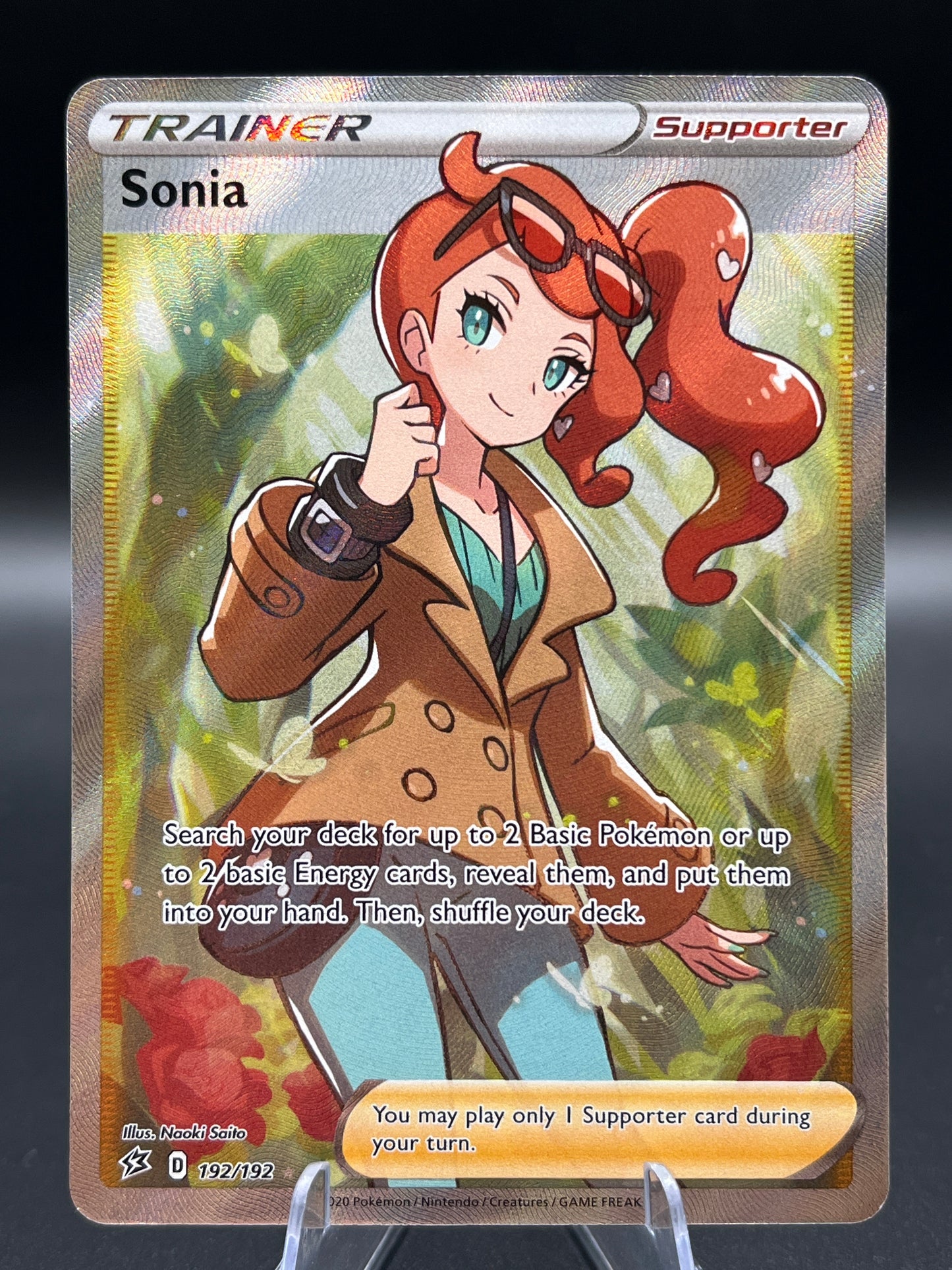 Pokémon TCG: 2019 Sonia 192/192 S&S: Rebel Clash Full Art