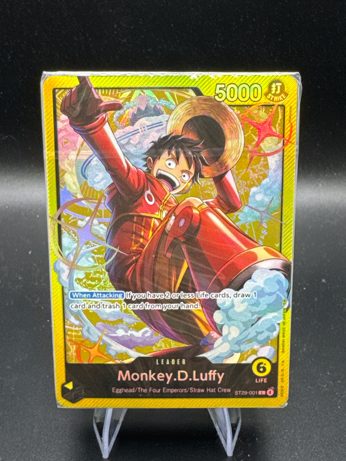 One Piece TCG: One Piece Starter Deck ST29 Sealed Monkey.D.Luffy Deck
