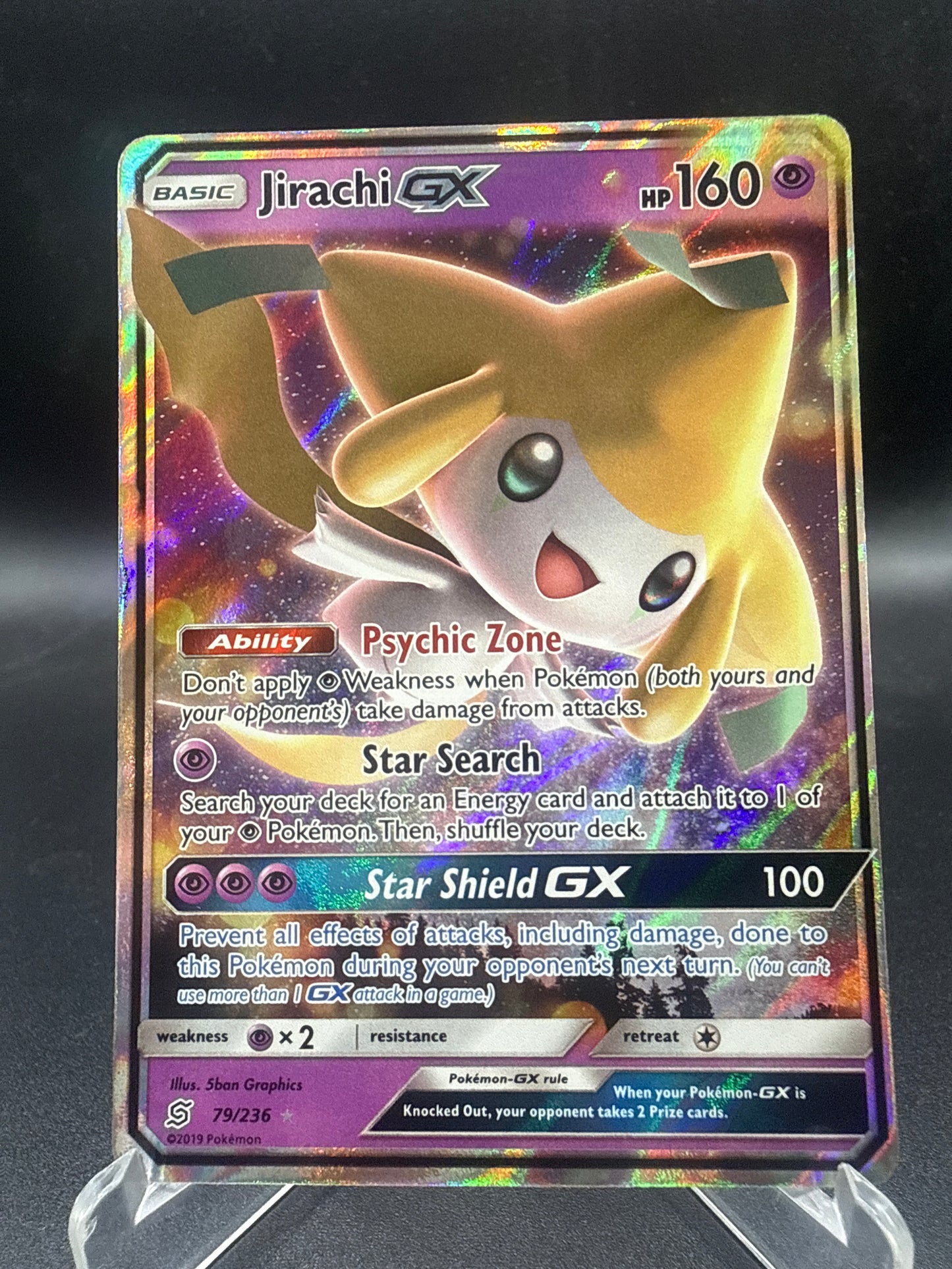 Pokémon TCG: 2019 Jirachi GX 79/236 SM: Unified Minds