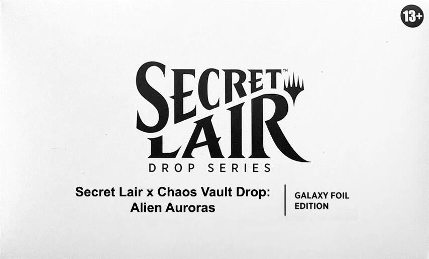 Magic The Gathering: Secret Lair x Chaos Vault Drop: Alien Auroras (Galaxy Foil)