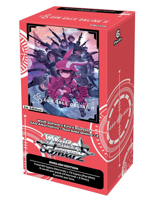 Weiss Schwartz TCG: SAO Alternative-Gun Gale Online-2 - Premium Booster Box