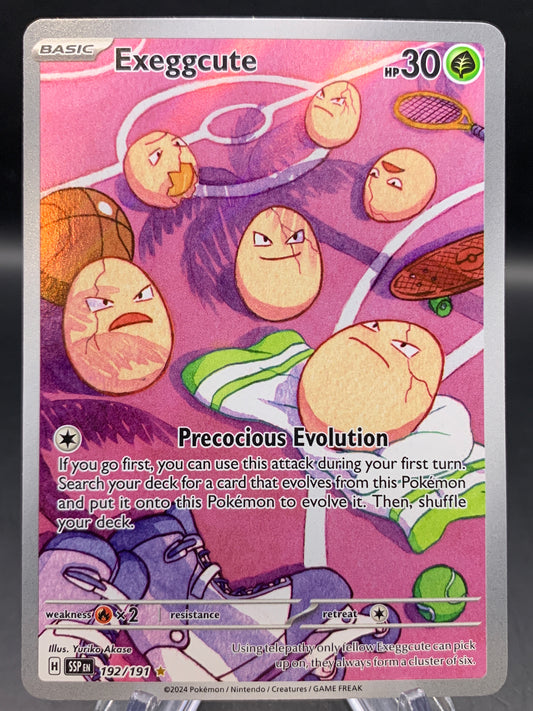Pokémon TCG: 2024 Exeggcute - 192/191 - SV: Surging Sparks
