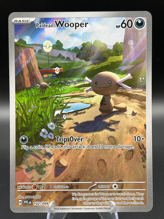 Pokémon TCG: 2025 Paldean Wooper - 102/094 - PFL: Phantasmal Flames