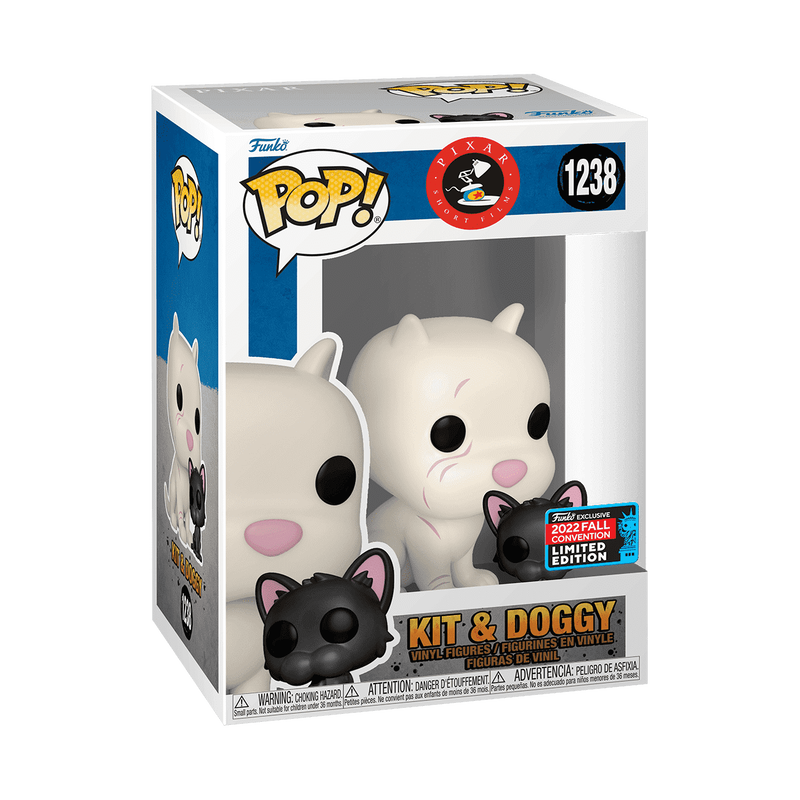 Funko Pop! Pixar: Kit & Doggy 1238 2022 Fall Convention
