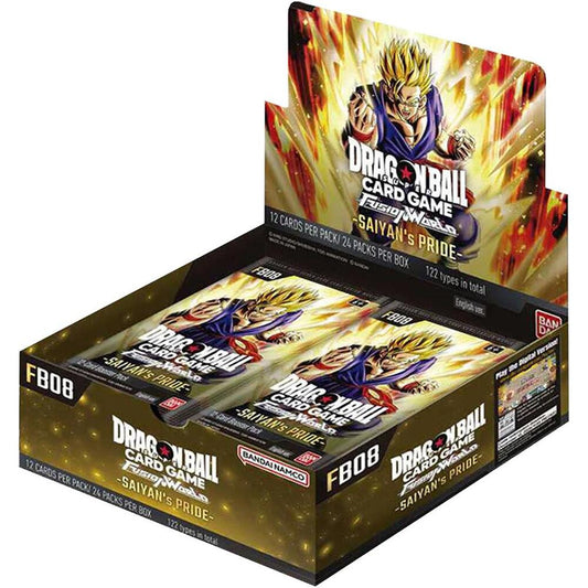 Dragon Ball Super TCG: Fusion World - Saiyan's Pride [FB08] Booster Box