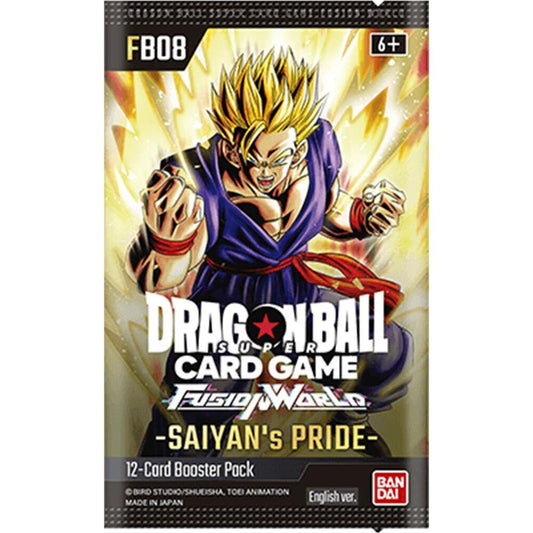Dragon Ball Super TCG: Fusion World - Saiyan's Pride [FB08] Booster Pack
