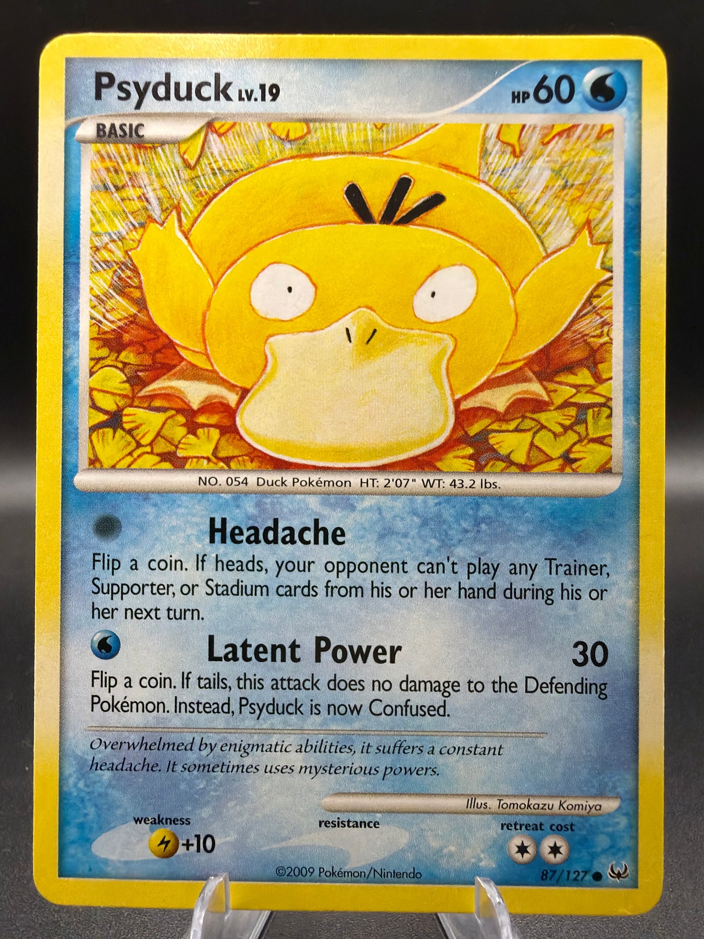 Pokémon TCG: 2009 Psyduck Lv 19 - Platinum (PL)