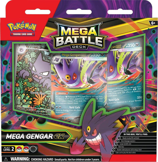 Pokémon TCG: Mega Battle Deck (Mega Gengar ex)
