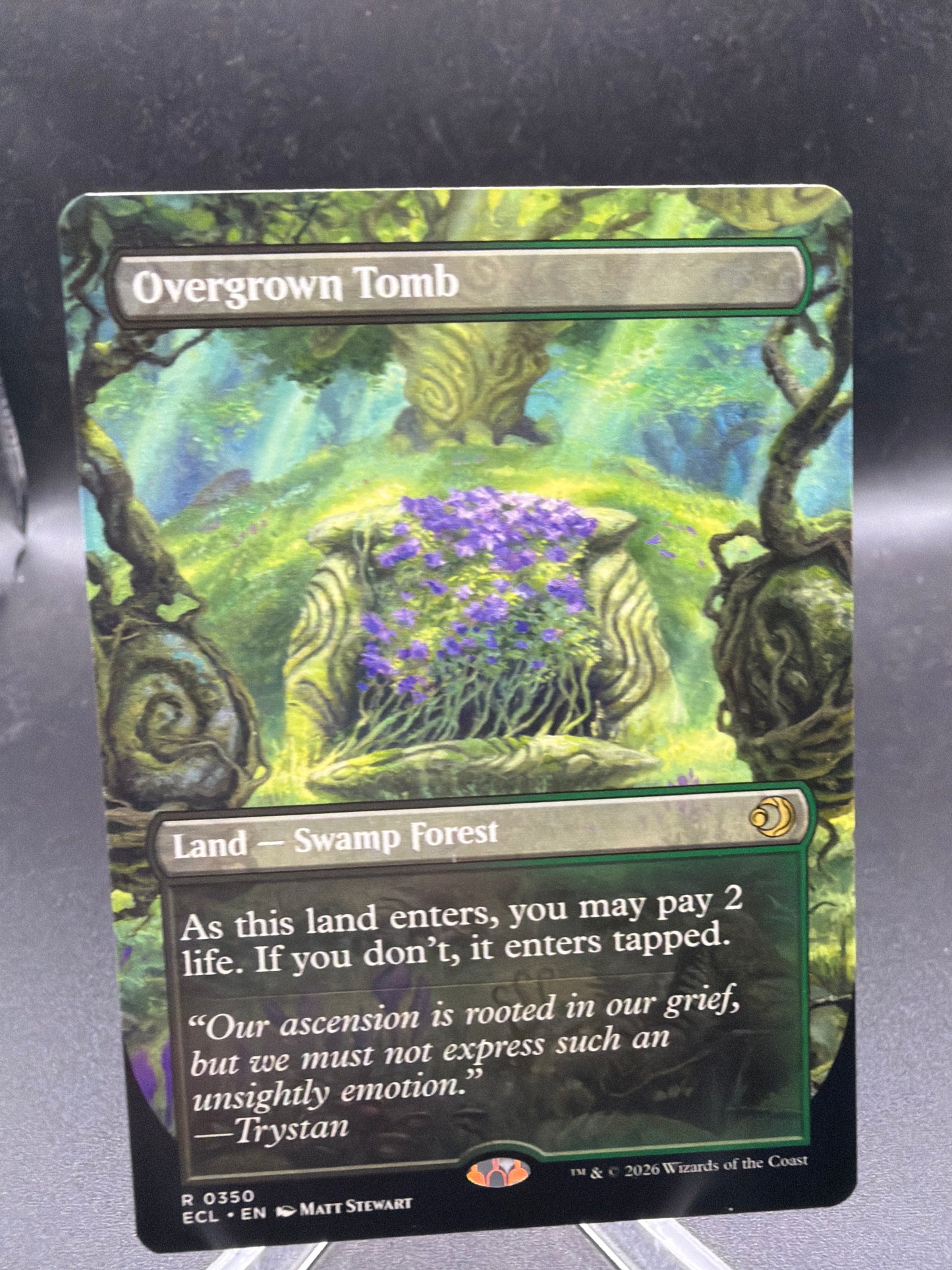 MTG TCG: Overgrown Tomb R 0350 - Lorwyn Eclipsed (ECL)