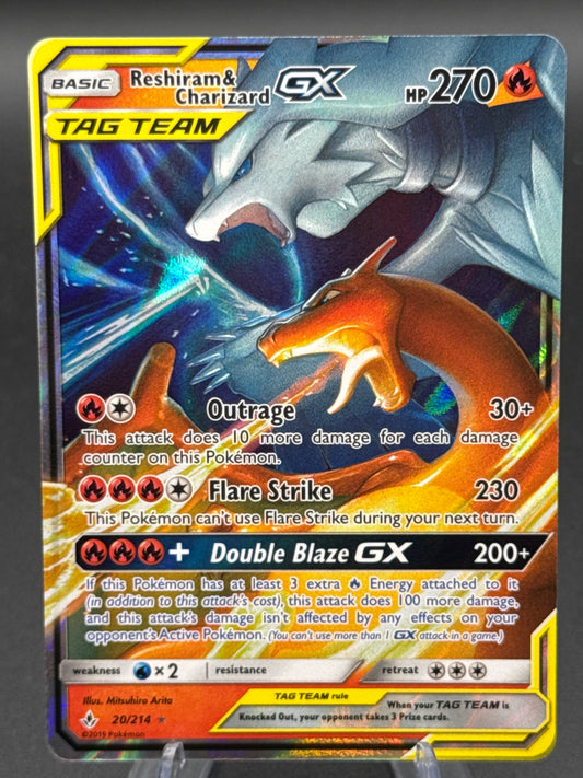 Pokémon TCG: 2019 Reshiram & Charizard GX - 20/214 - SM: Unbroken Bonds