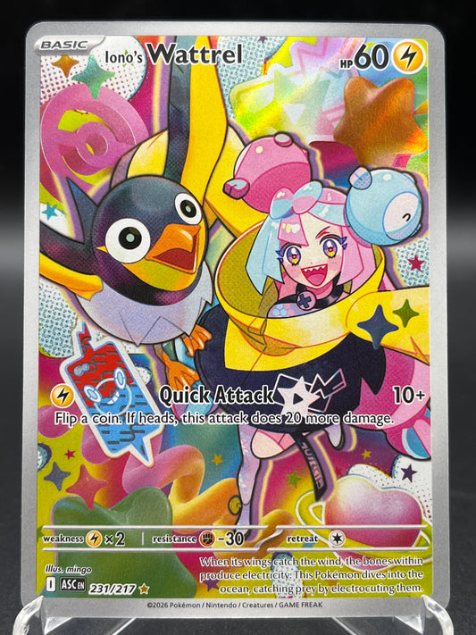 Pokémon TCG: 2025 Iono's Wattrel - 231/217 - ME: Ascended Heroes