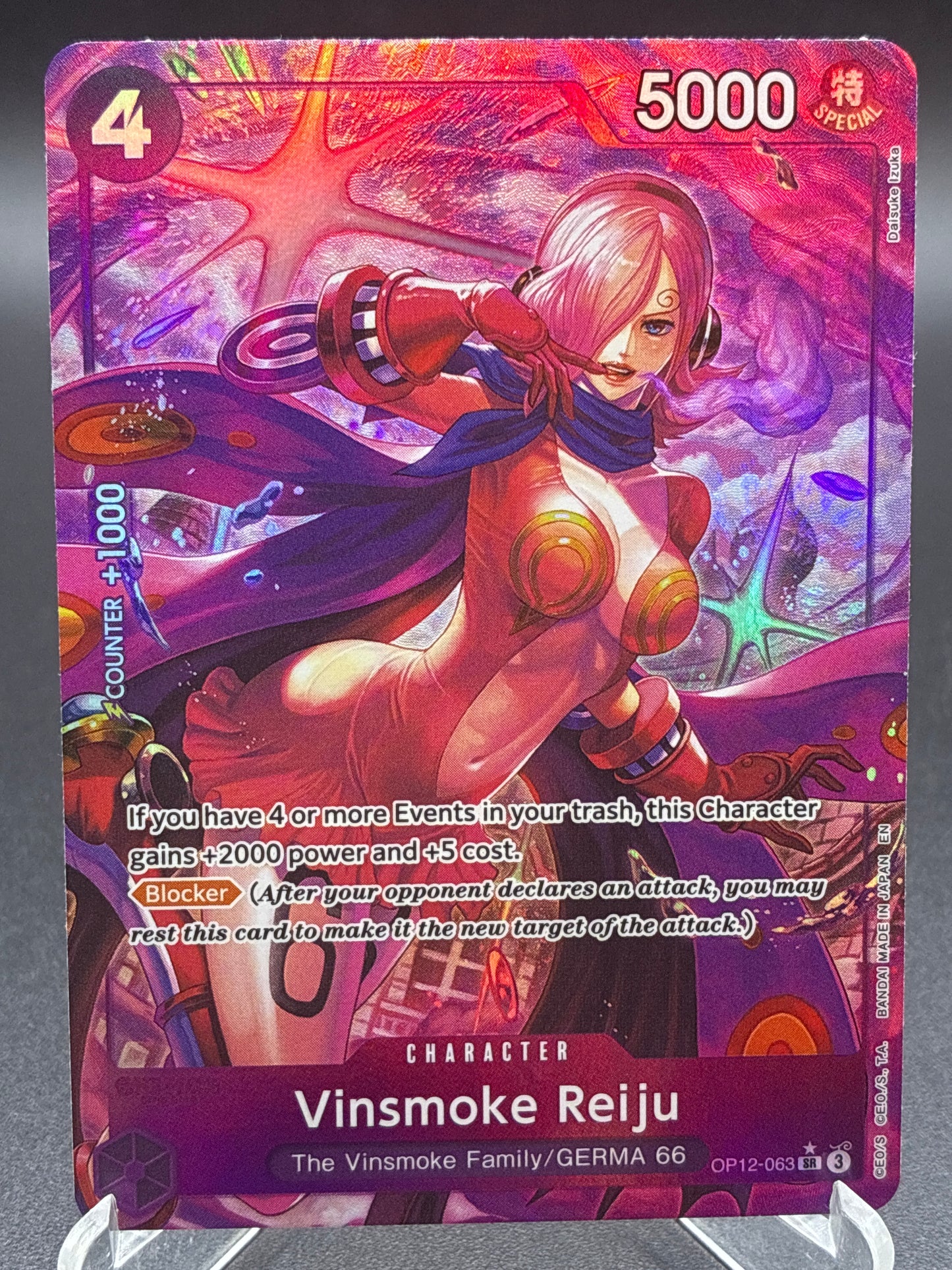 One Piece TCG: Vinsmoke Reiju OP12-063 Legacy of the Master