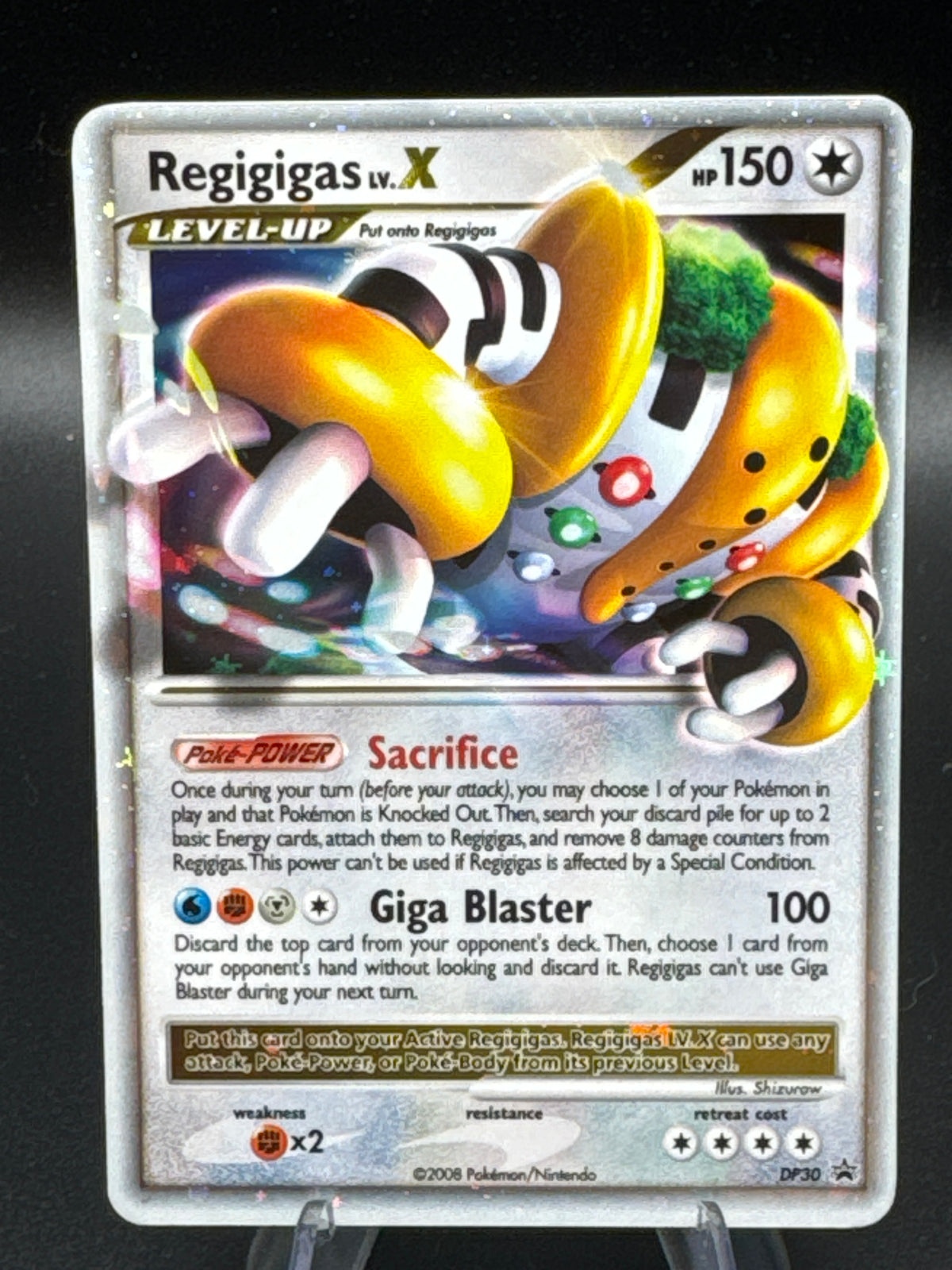 Pokémon TCG: 2009 Regigigas LV.X DP30 DP: Diamond & Pearl Promos