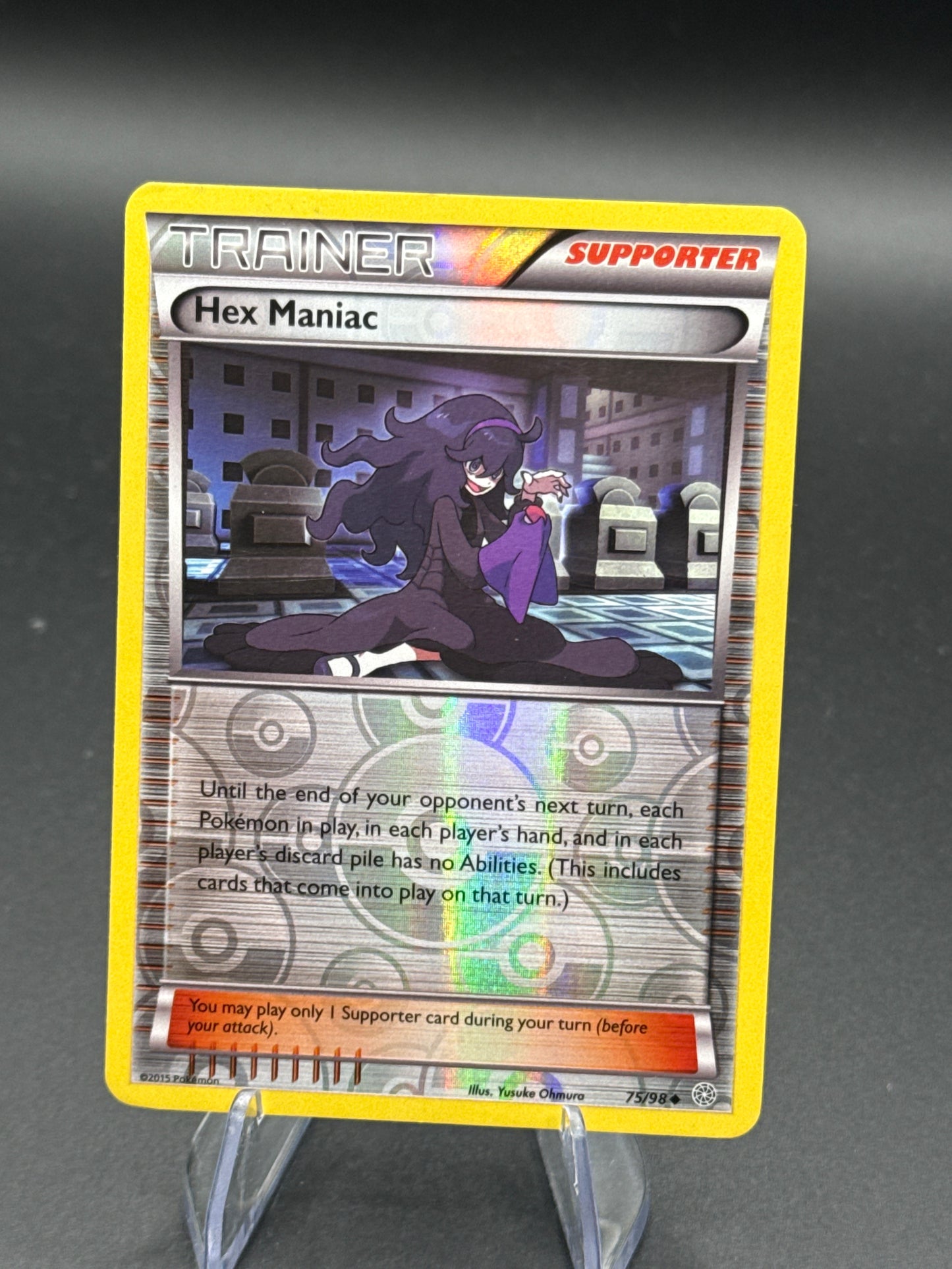 Pokémon TCG: 2015 Hex Maniac - XY 75/98 - XY: Ancient Origins - Reverse Holo