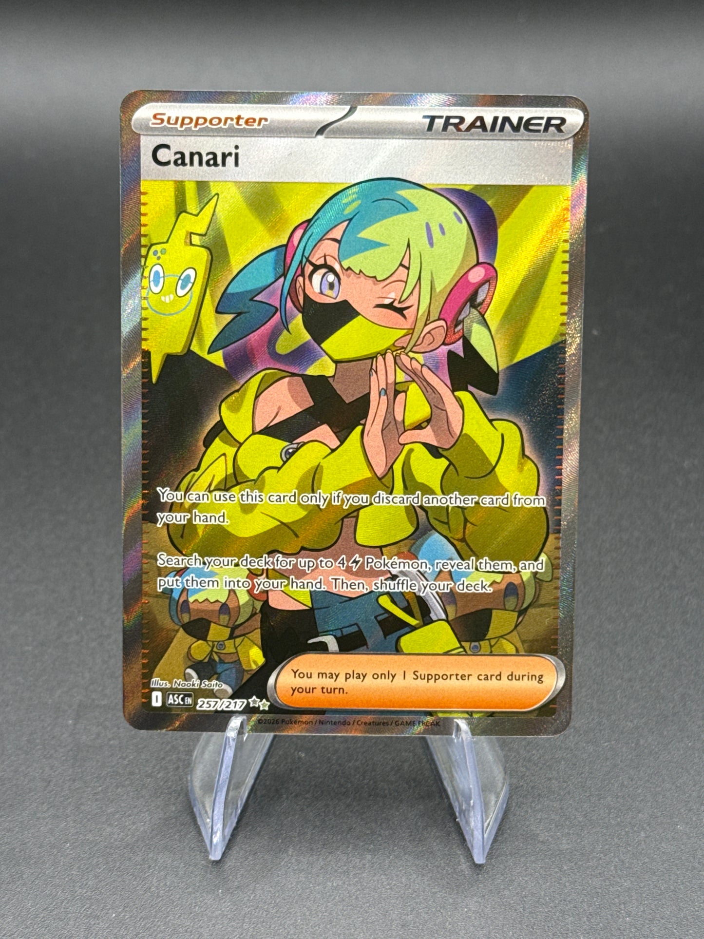 Pokémon TCG: 2026 Canari - 257/217  - ME: Ascended Heroes