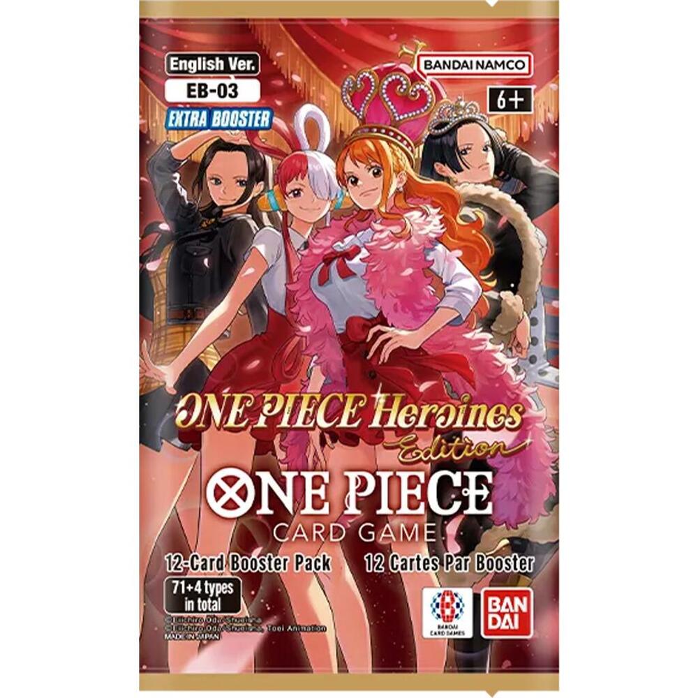 One Piece TCG: Heroines Edition Pack - Extra Booster - EB03