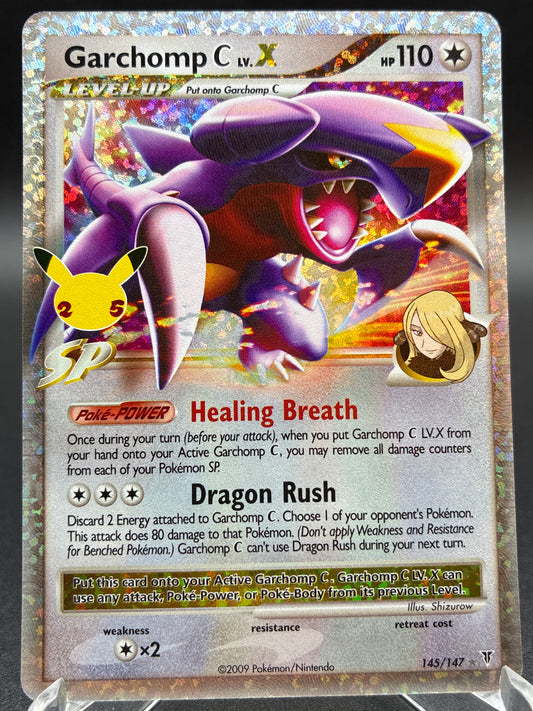 Pokémon TCG: 2021 Garchomp C Lv. X 145/147 SWSH: Celebrations Classic Collection (Supreme Victors))