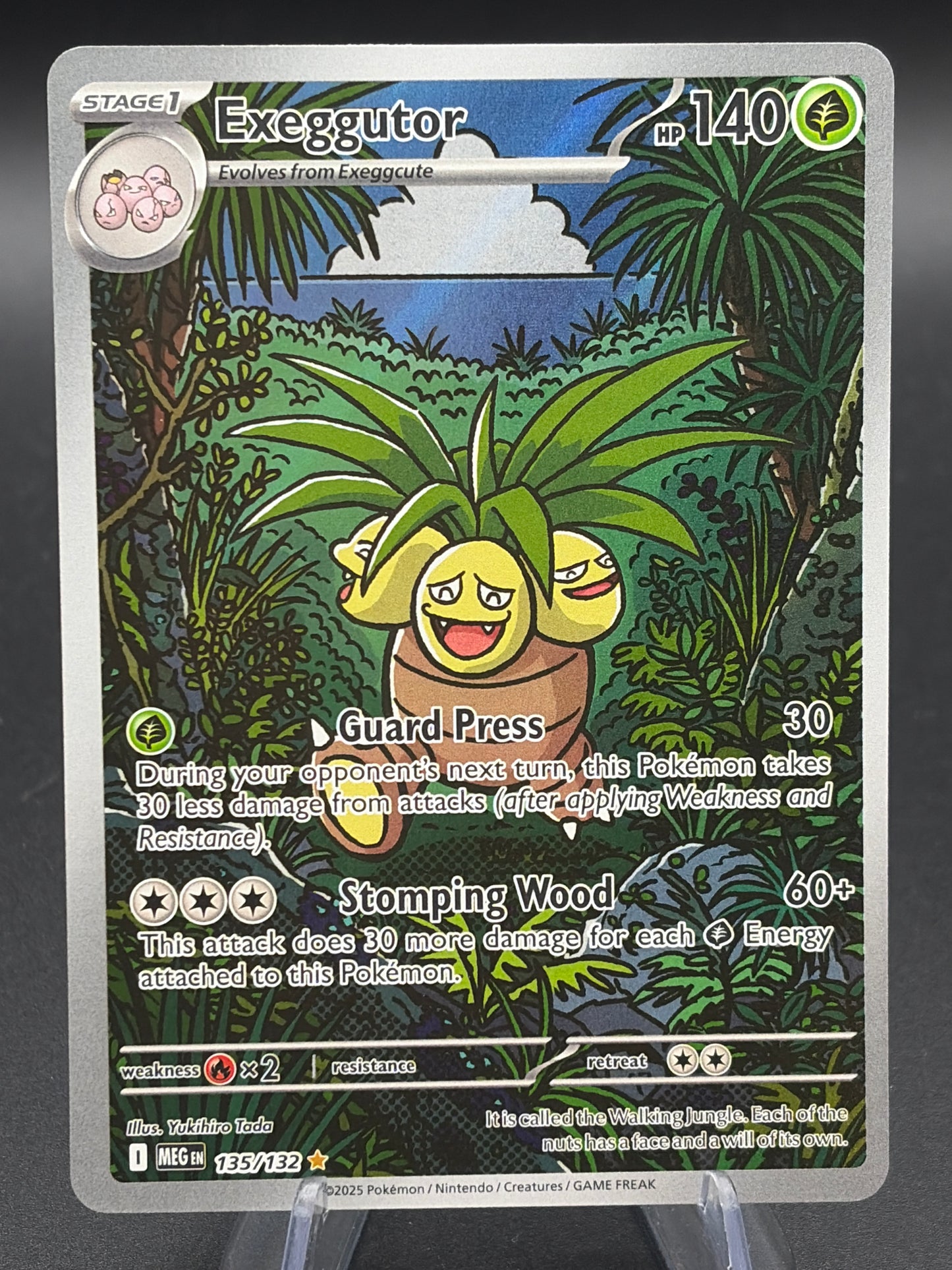 Pokémon TCG: 2025 Exeggutor - 135/132 - MEG: Mega Evolution