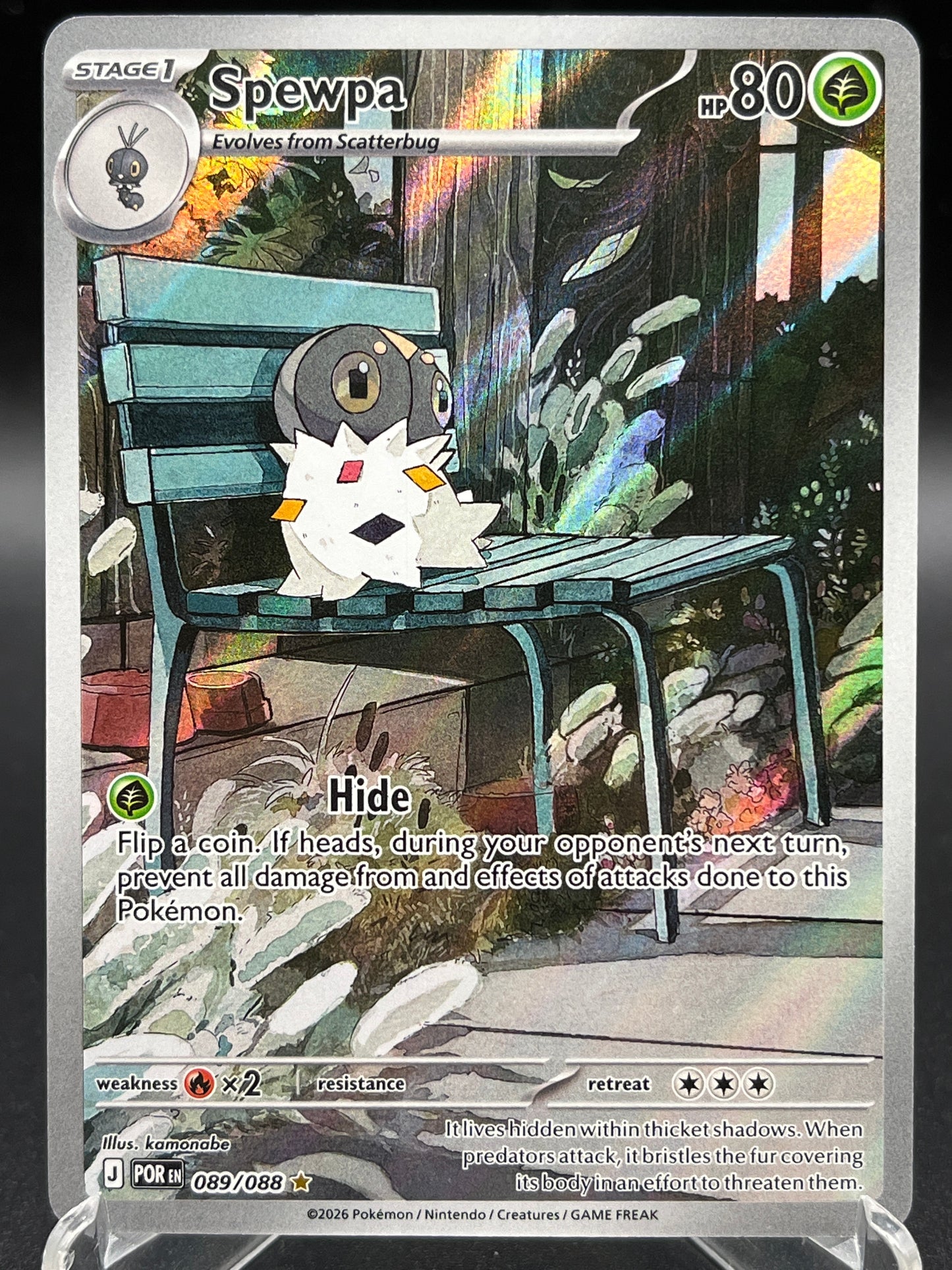 Pokémon TCG: 2026 Spewpa - 089/088 - ME03: Perfect Order