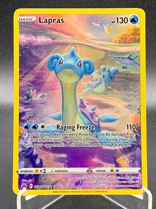 Pokémon TCG: 2023 Lapras GG05/GG70 SWSH: Crown Zenith Galarian Gallery