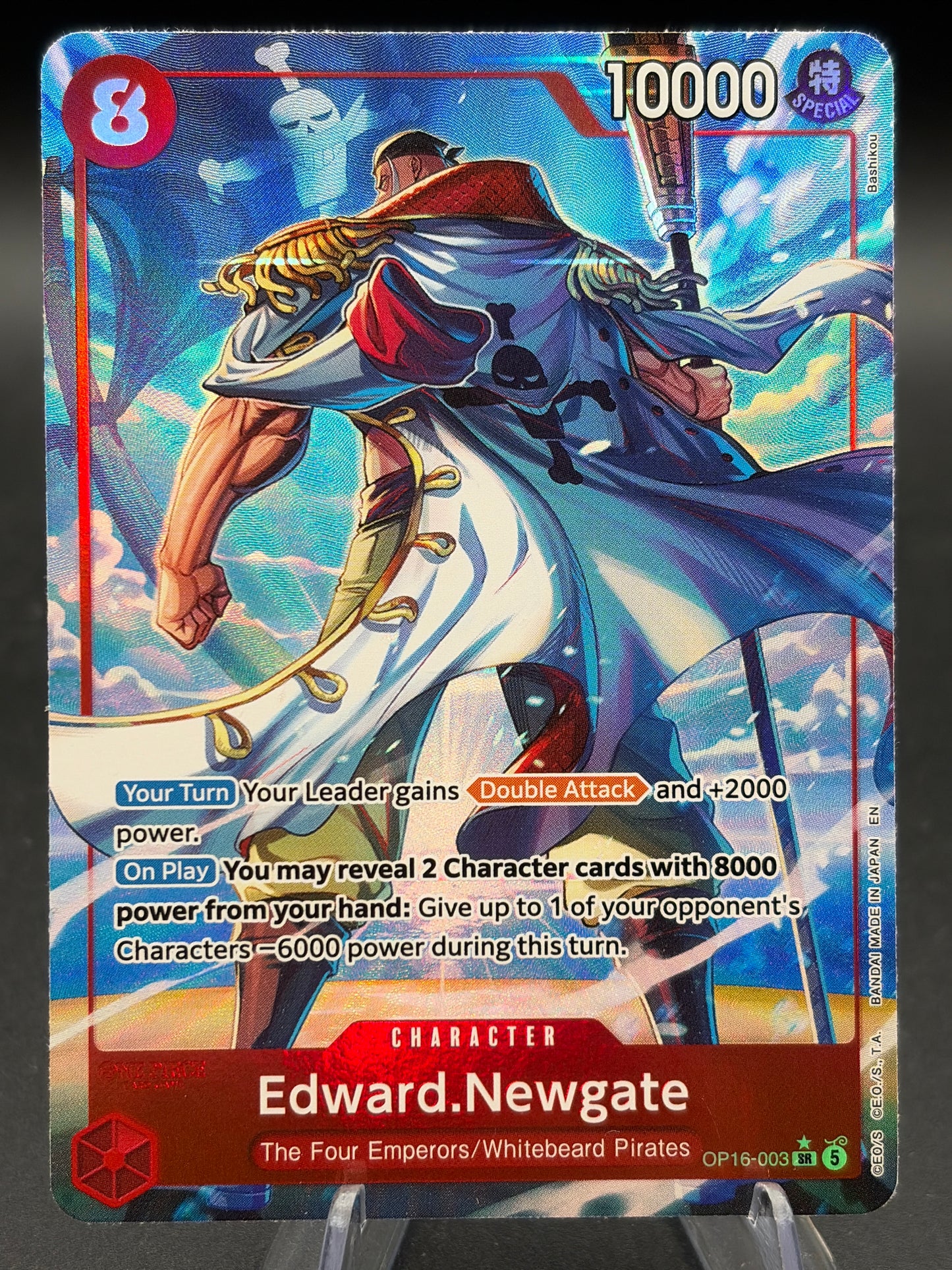One Piece TCG: One Piece TCG: 2026 Edward.Newgate (Alternate Art) - The Time of Battle (OP16)