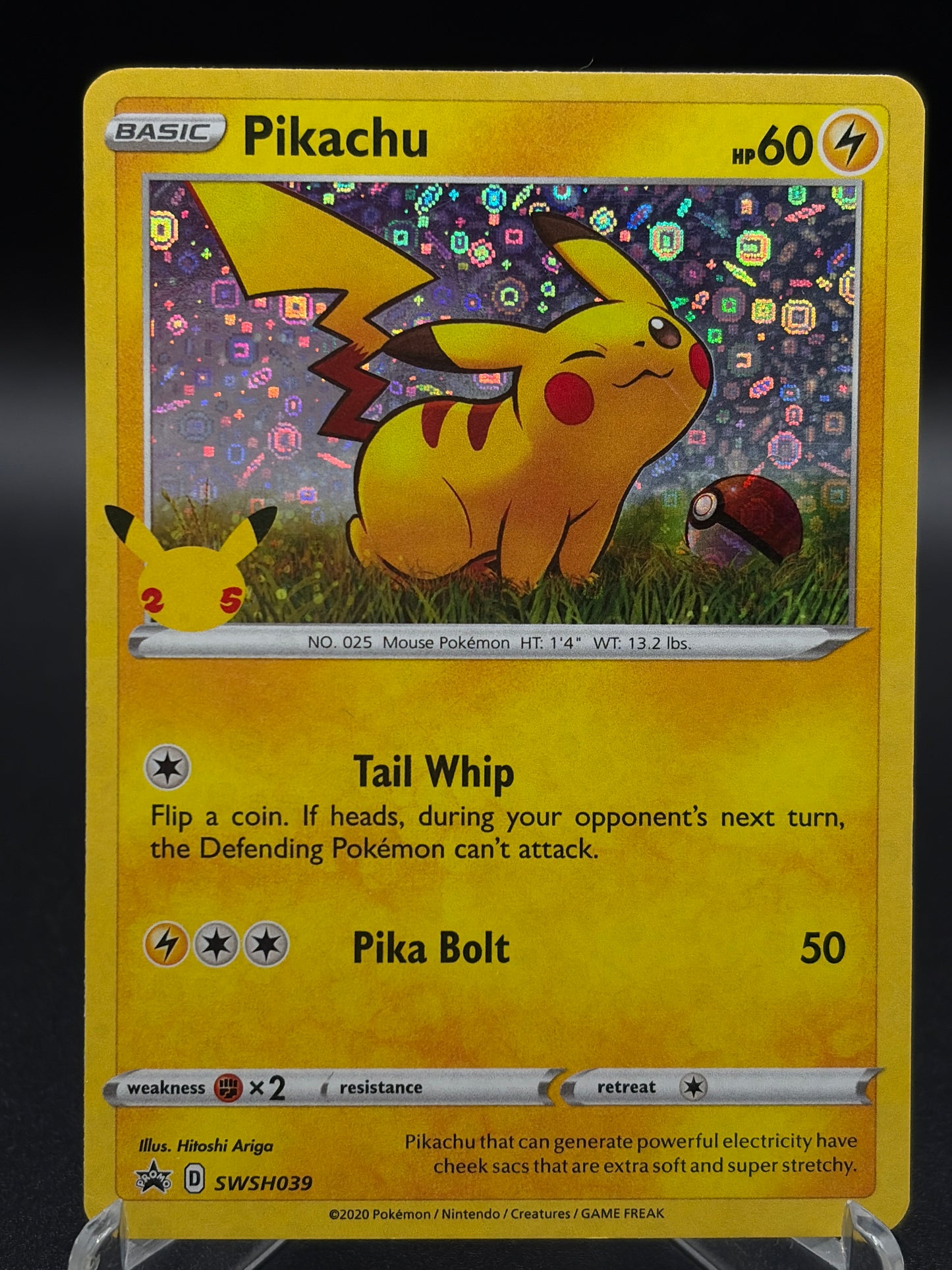 Pokémon TCG: 2020 Pikachu - SWSH039  - SWSH: General Mills Promo