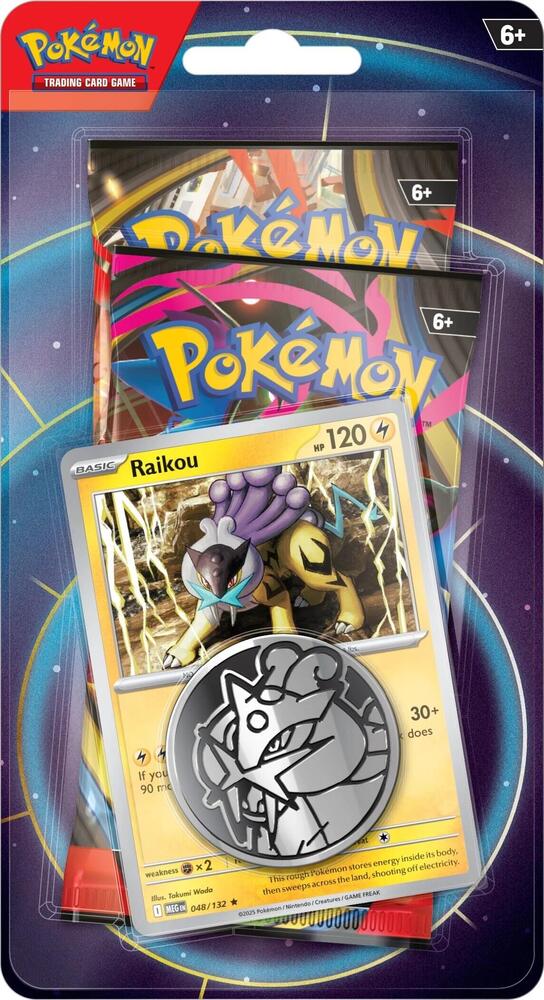 Pokémon TCG: Mega Evolution 2 Pack Blister (Raikou)
