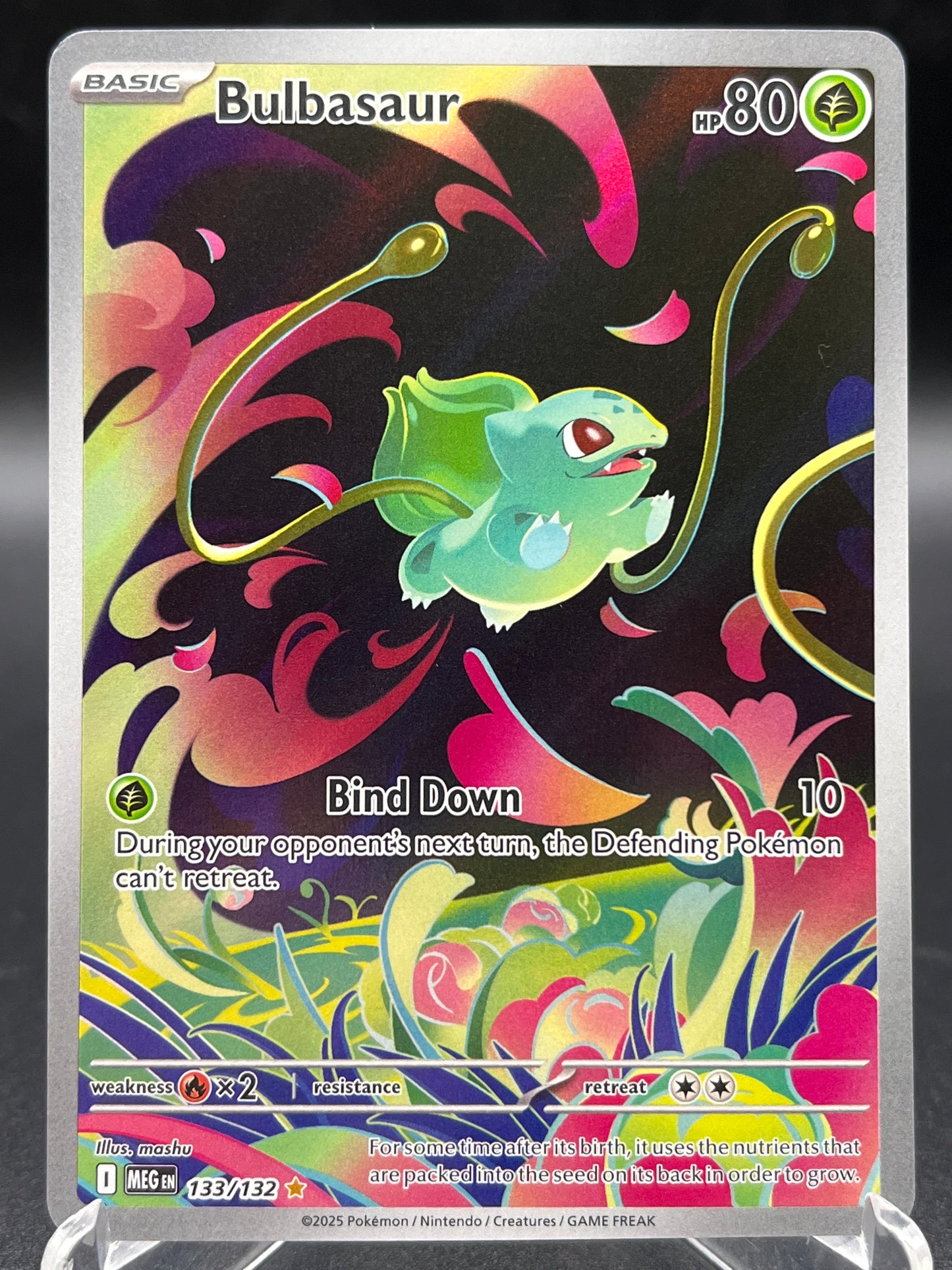 Pokémon TCG: 2025 Bulbasaur - 133/132 - MEG: Mega Evolution