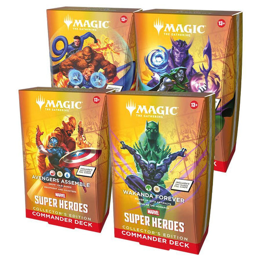 Magic The Gathering: Marvel Super Heroes Commander Deck (Collector's Edition)