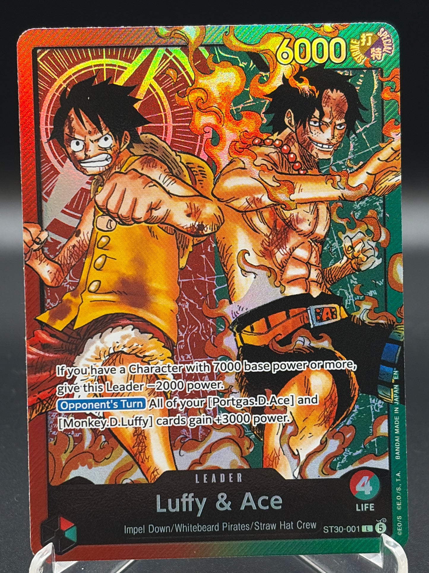One Piece TCG: 2026 Luffy & Ace - Starter Deck EX: Luffy & Ace (ST-30)