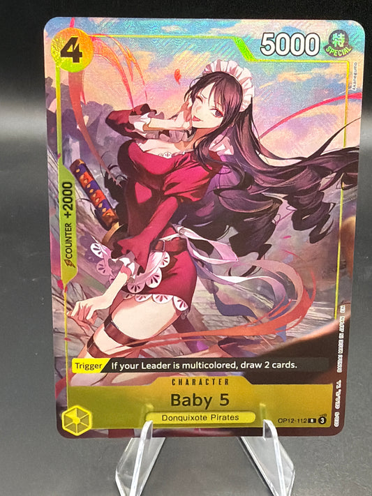 One Piece TCG: Baby 5 OP12-112 (Premium Card Collection -Best Selection Vol. 5-) - One Piece Promotion Cards (OP-PR)