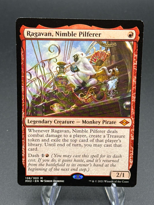 MTG TCG: Ragavan, Nimble Pilferer 138/303  - Modern Horizons 2