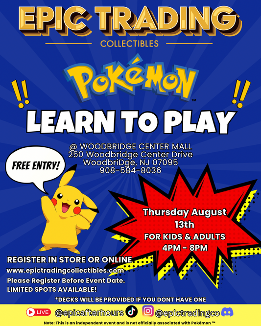 EPIC Pokémon TCG Learn to Play - Woodbridge